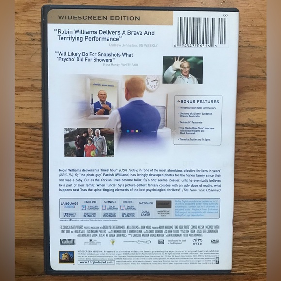 🖤5 for $20- One Hour Photo DVD Robin Williams - Picture 3 of 3